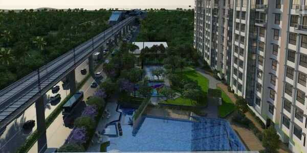 2.5 BHK Residential Apartment with Luxury Amenities for Rent at Hubtown Premiere, Andheri West.