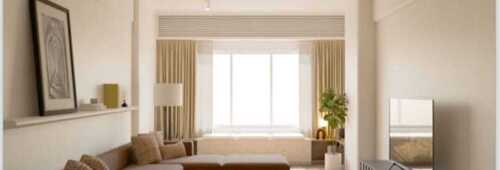 Rent Furnished Sea View 2 Bhk in Cuffe Parade, 1050 sft.