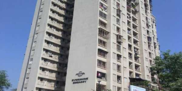 3 BHK Apartment For Rent At Evershine Embassy, Shastri Nagar, Andheri West.