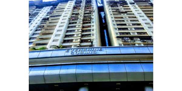 Bank Auction Distress Sale- 3 BHK Residential Apartment of 1050 sq.ft. Carpet Area + Balconies at Evershine Cosmic, Andheri West.