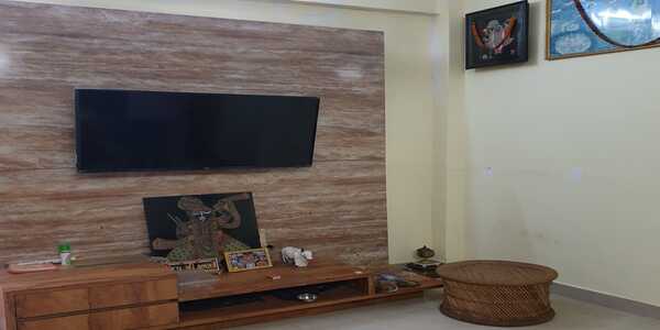 A Fully Furnished Walk, in, 1 BHK Residential Apartment with 390 sq.ft.carpet area for sale near Iscon Temple, Juhu.