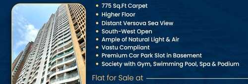 2 bhk for Sale at Metropolitan Residences DN Nagar 4 Bungalows, Andheri West