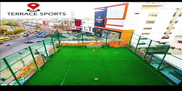 15,000 sq ft Open Terrace for Rent, in Vile Parle West Suitable for Turf Sports, Turf Games