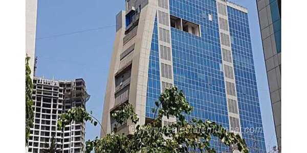High-ceilinged Commercial Office Spaceof 960 sq. ft Carpet Area for Rent at Morya Bluemoon, Andheri West.