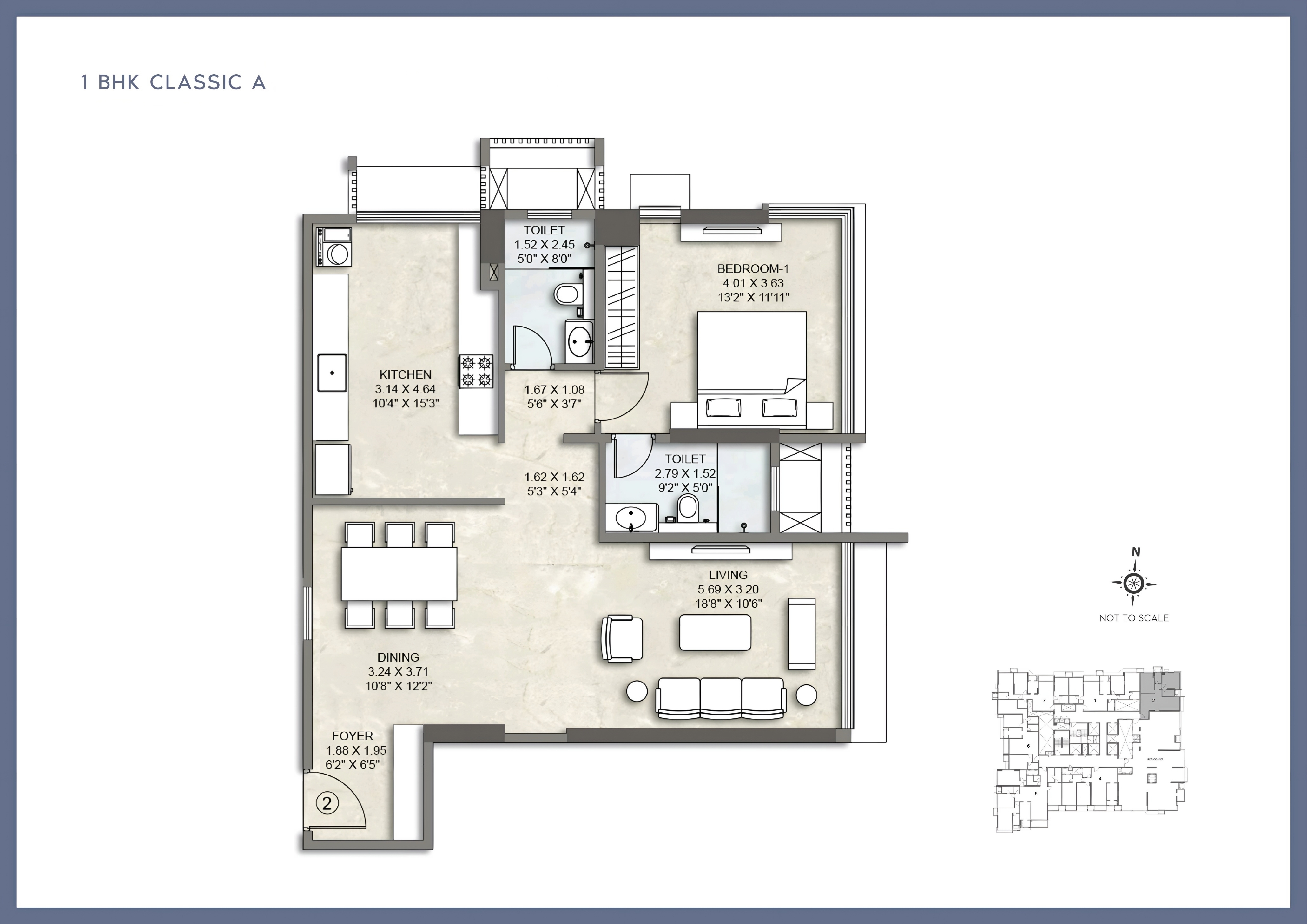 Flat Floor Plan
