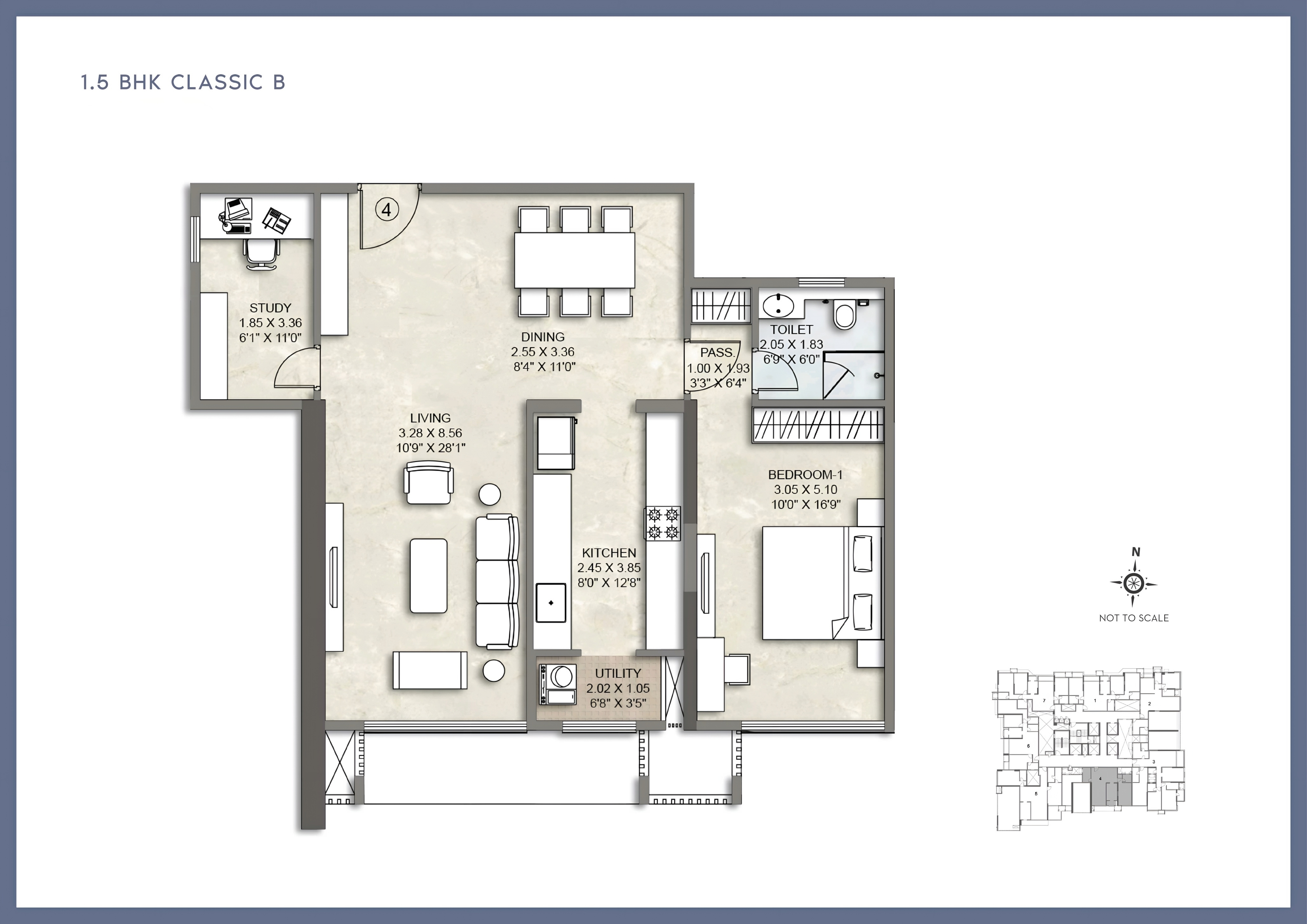 Flat Floor Plan