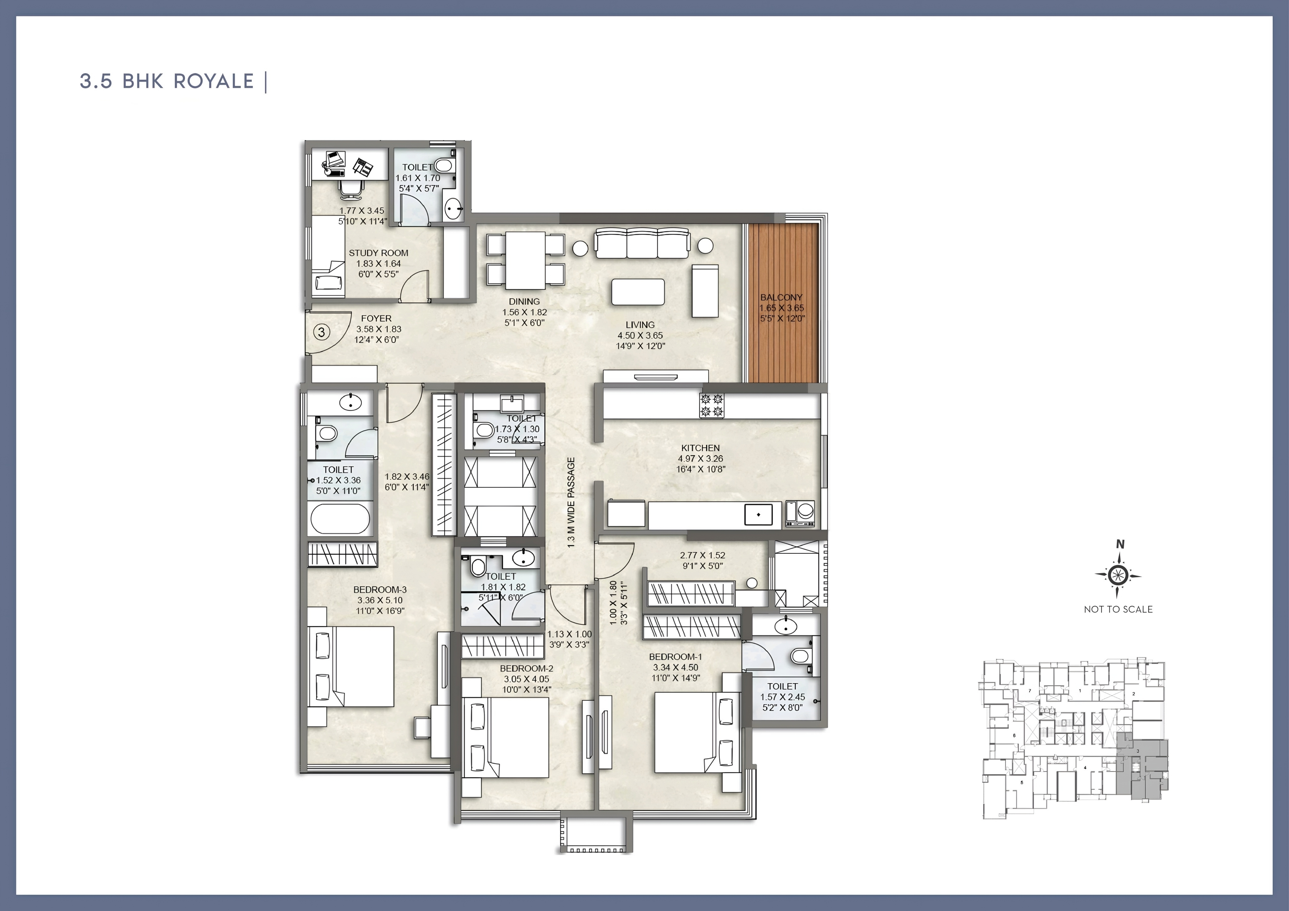 Flat Floor Plan