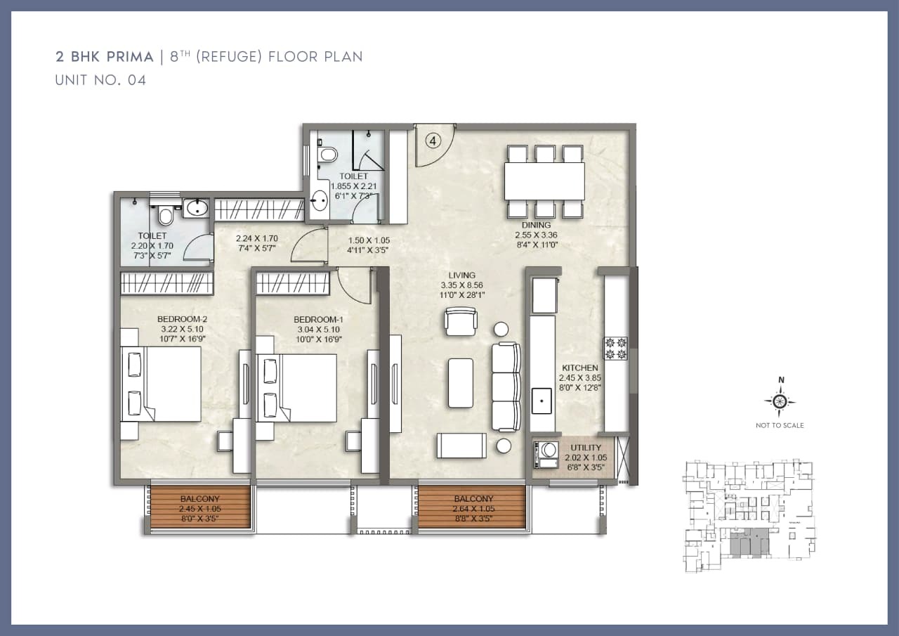 Flat Floor Plan