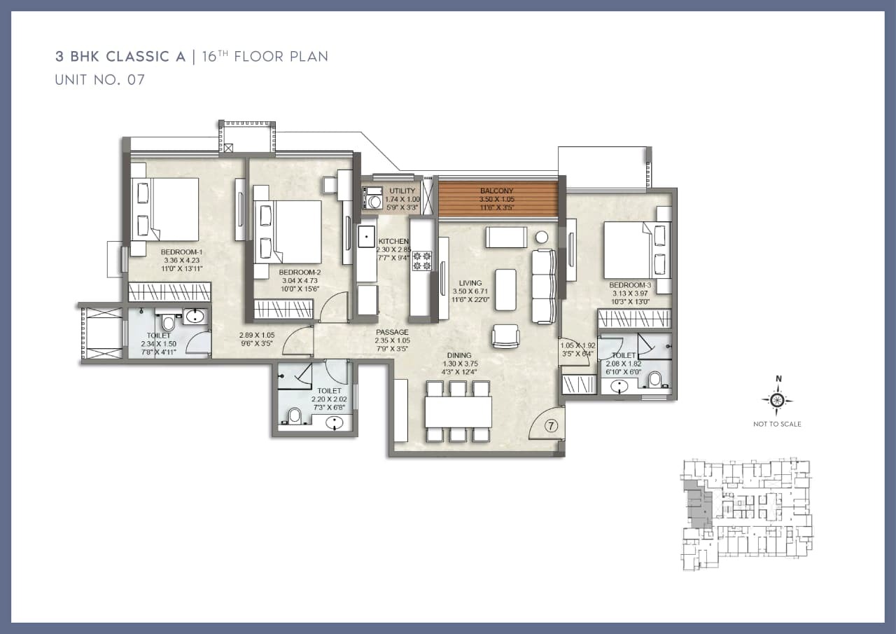 Flat Floor Plan