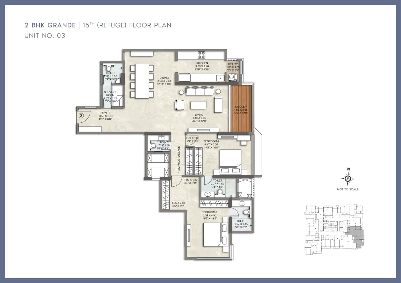 Flat Floor Plan