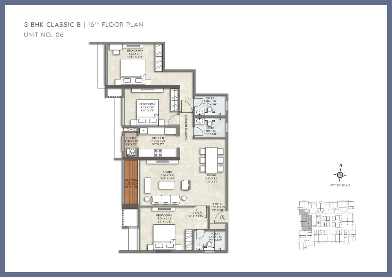 Flat Floor Plan