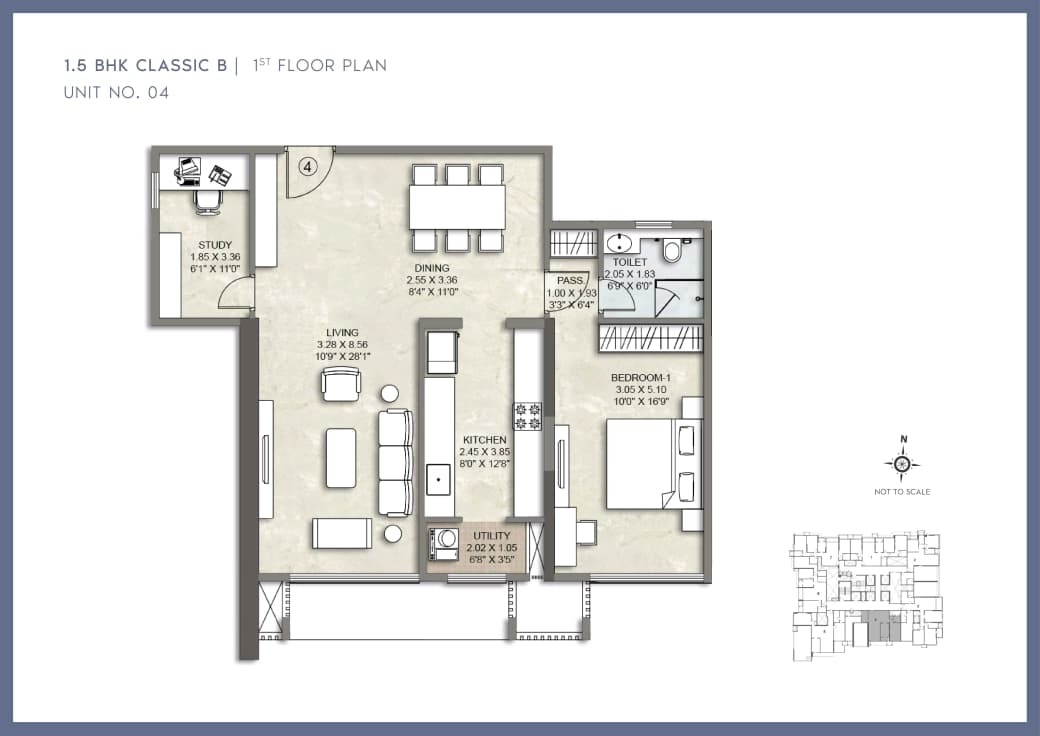 Flat Floor Plan