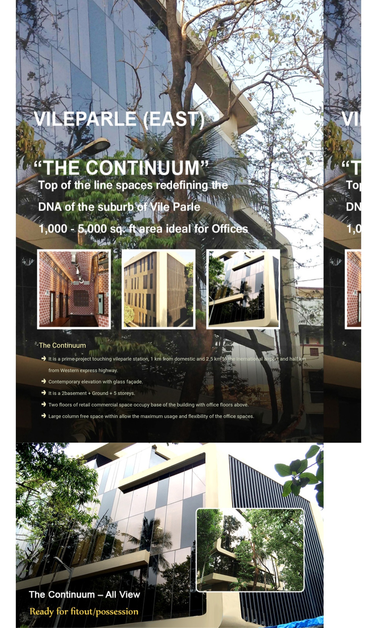 Continuum Tower Vile Parle East Office for Sale