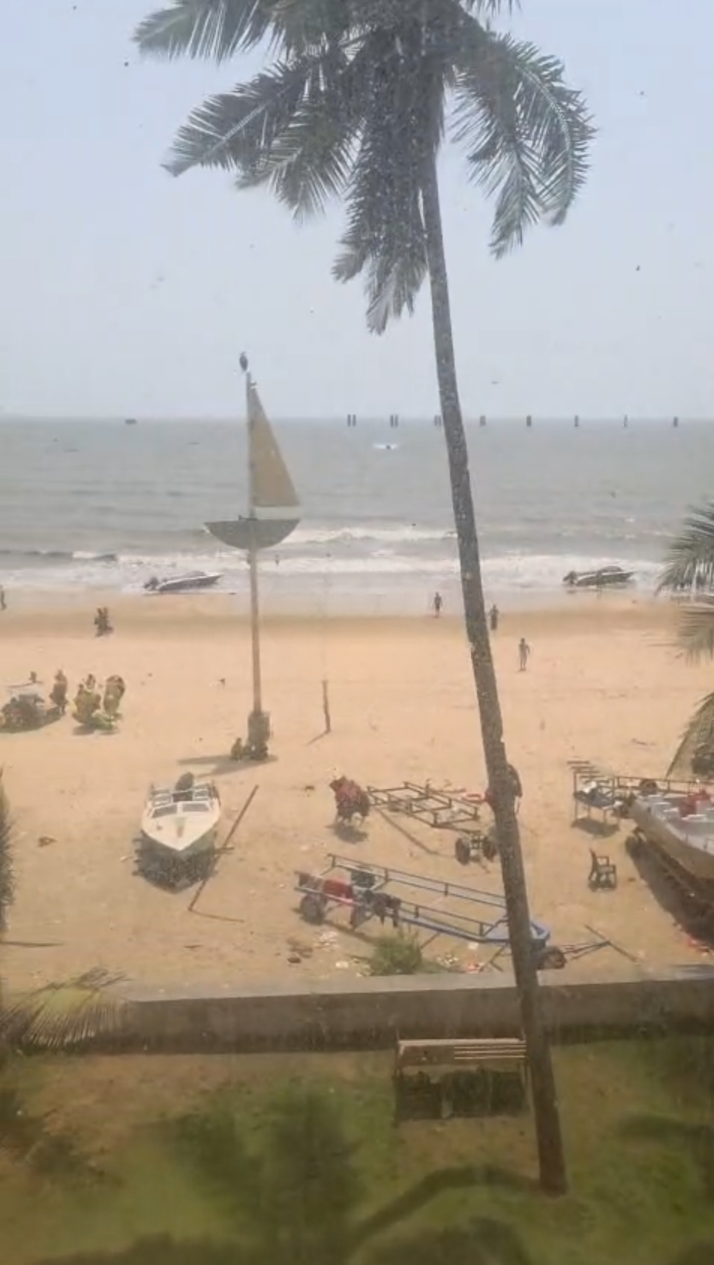 Sea View from the bedroom 2 bhk Beach Touch Flat for Sale in Juhu