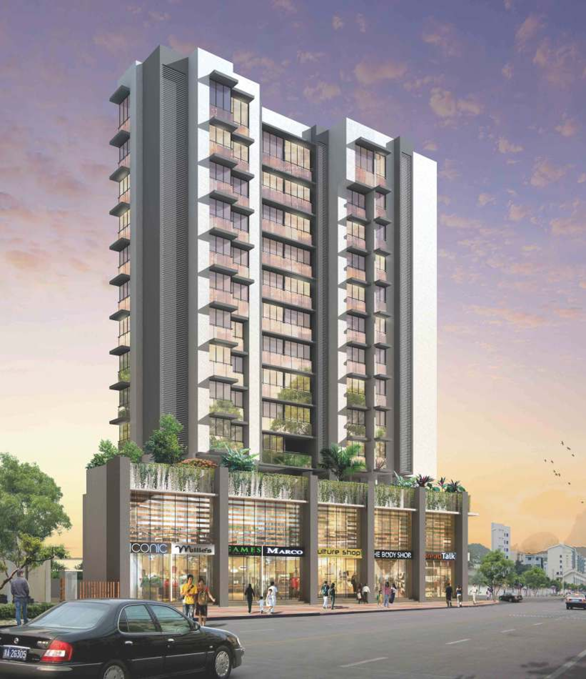 2 BHK Apartment For Sale At Kabra Ajanta, S.V. Road, Santacruz West