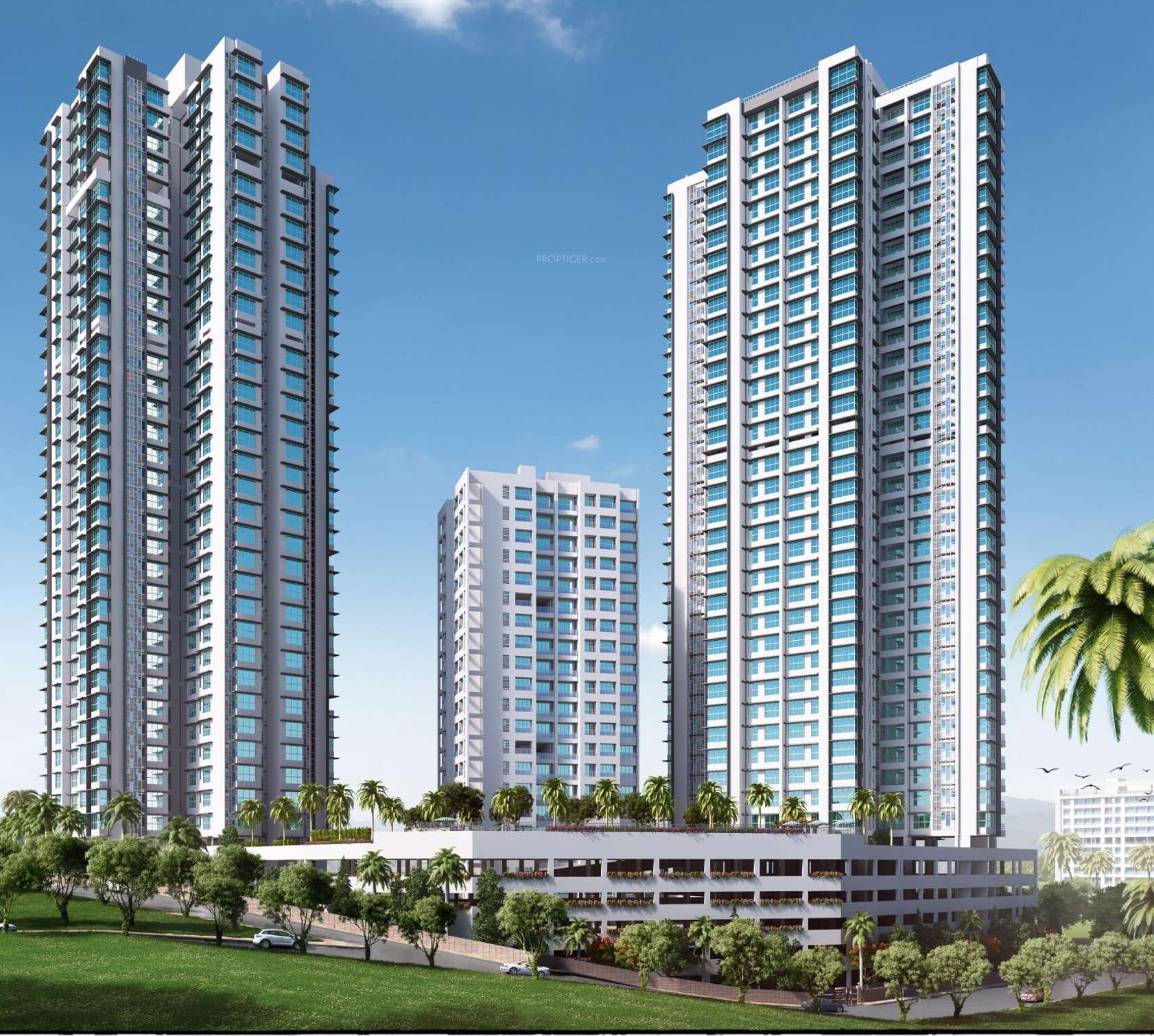 3 BHK Apartment in Anmol Fortune at Unnat Nagar, Goregaon West. for